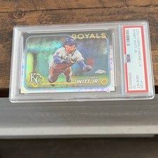Bobby Witt Jr. PSA 10 - 2024 Topps Chrome Logofractor #120 Kansas City Royals