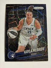 Kayla McBride 2025 Panini Prizm WNBA Black Velocity Prizm /39 LYNX