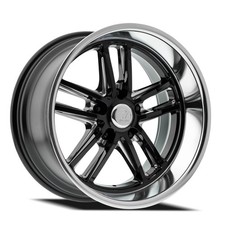 22x10.5 Resto R103 Maverick Gloss Black Milled Wheels 5x4.5 12mm Set Of 4