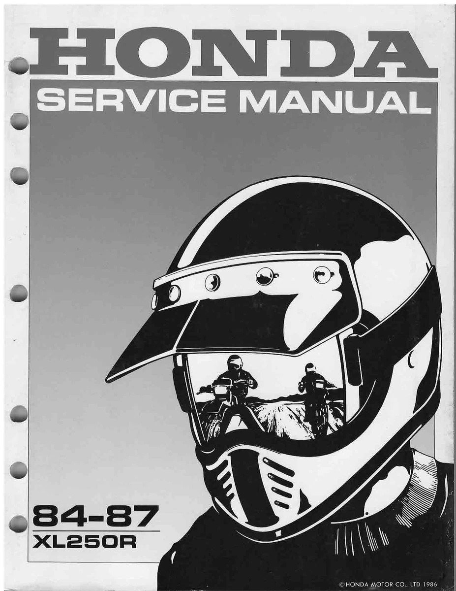 XL250R Motorcycle Repair Manuals & Literature for sale | eBay