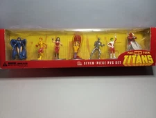 2000 ~ The NEW Teen Titans 7 Piece Figure Set  DC Direct ~ BRAND NEW SEALED