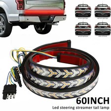60" Truck Tailgate Strip LED Sequential Turn Signal Brake Tail Reverse Light Bar