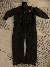 Vintage Police Department Walls Blizzard Pruf Insulated Coveralls Size XL