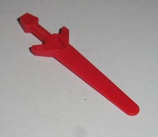 Genuine Lego Minifigure Weapon Greatsword Red NEW Knights, War, Military