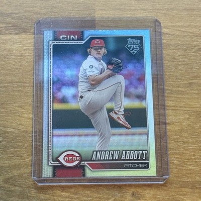 2025 Topps Series One Andrew Abbott #218 Cincinnati Reds MLB Baseball