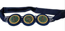 Vintage Carolyn Tanner western motif belt