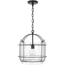 Capital Lighting Fixtures 342912MB OPEN BOX Harmon Pendant Matte Black
