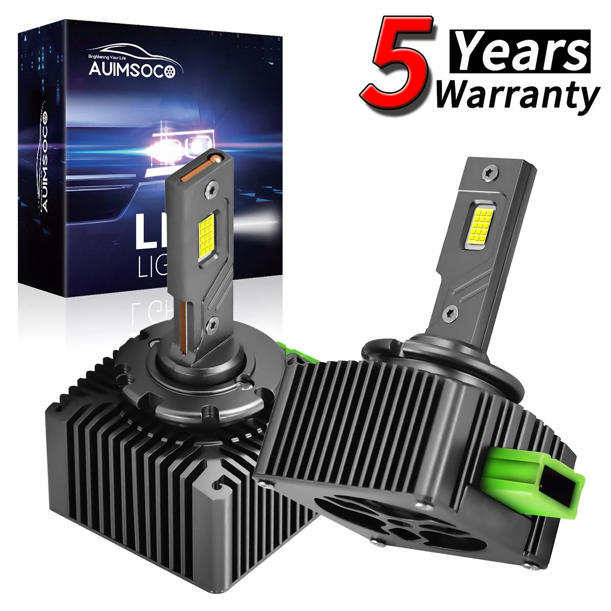 For Ford Flex 2009-2018 LED Headlight Bulbs High Low Beam HID Replacement 6500K
Opens in a new windo