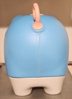 Vintage Little Tikes Blue Piggy Bank Plastic Pig With Tail & Door Stopper 1990s — photo 4