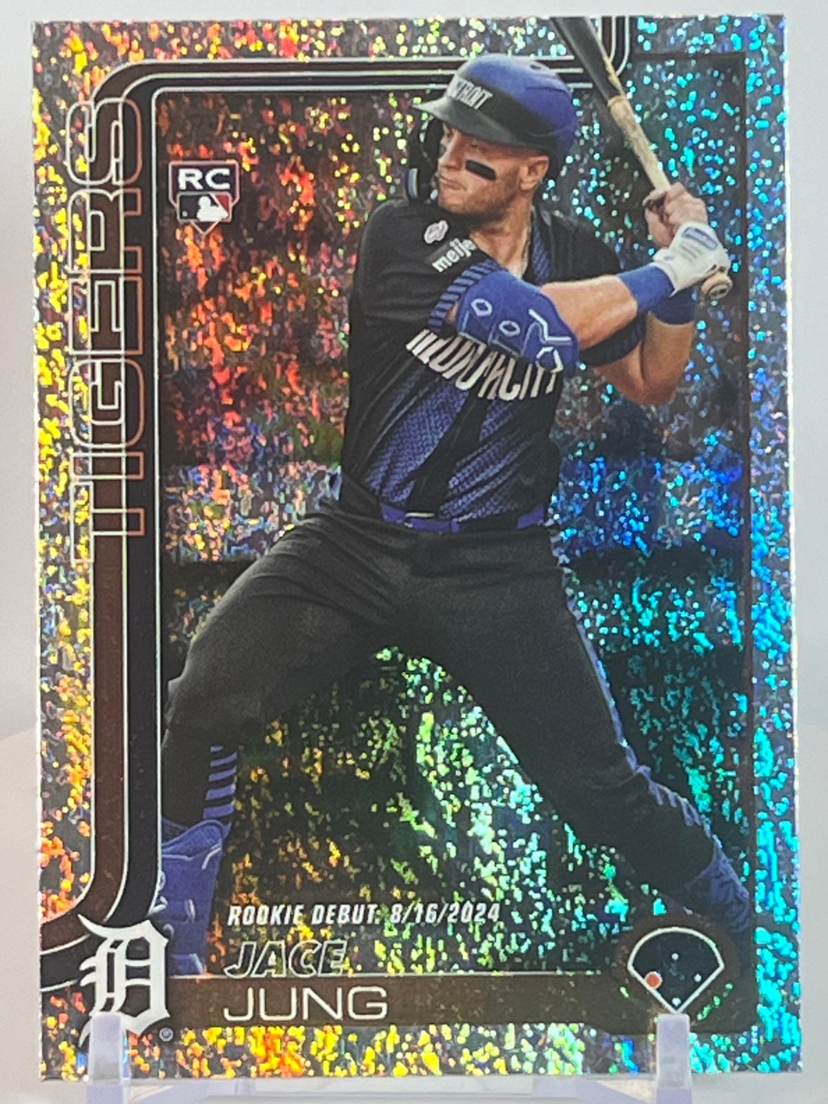 2025 Topps Update Jace Jung Holo Foil Rookie Debut RC #US93 | Tigers