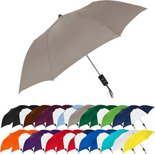 The Spectrum Popular Style 42" Automatic Open Compact Travel Umbrella for Rain,