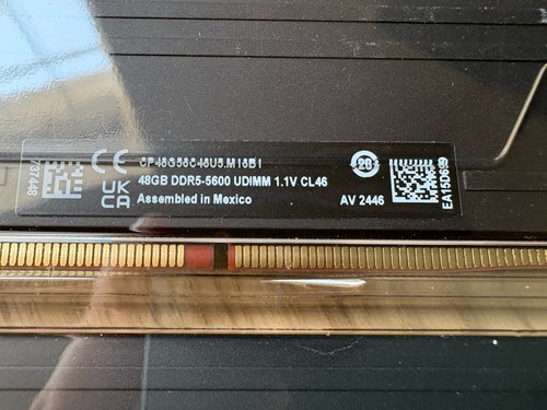 Intel i7-14700k/MSI MPG Z790I EDGE WIFI DDR5/Crucial Pro 96GB DDR5 RAM (2x48GB) - Afbeelding 3 van 6