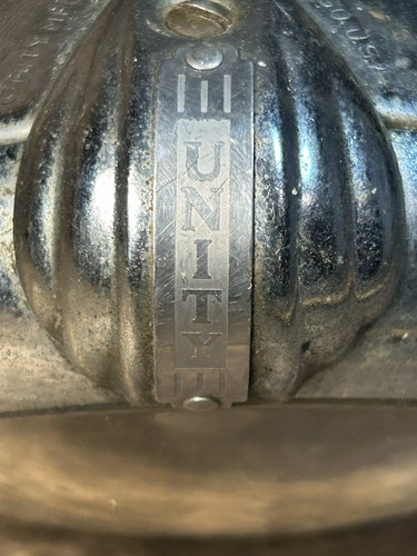Foco de seguridad cromado vintage Unity modelo H1 probado funciona Rat Rod Hot Rod - Imagen 14 de 15