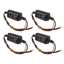 4Pcs 16 Modes Adjustable LED Brake Light Flasher Strobe Controller7741
