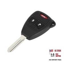 Key Shell Case Keyless Entry Remote Key Fob Replacement Case for Dodge for