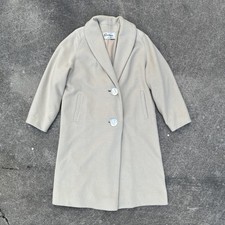 Vintage 1960s woman's cashmere wool winter coat Jacket