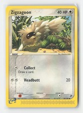 Zigzagoon 85/100 Common Sandstorm Pokemon Heavily Played on eBay