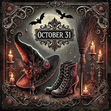 Halloween Diamond Art Kits for Adults, Magic Hat Diamond Painting Kits