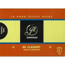 Gonzalez Bb Clarinet 'RC' Reeds Strength 2.25, Box of 10