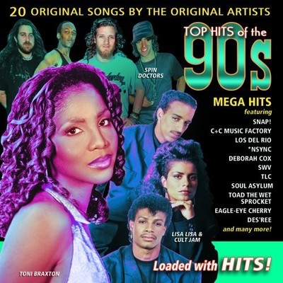 Various Artists TOP HITS OF THE 90S:MEGA HITS CD NEW