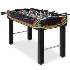 48In Foosball Table for Kids  Adults, Arcade Soccer Game Table W/ 2 Balls