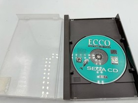 2 Game Lot Ecco the Dolphin (Sega CD, 1993) CIB Complete w/ Manual