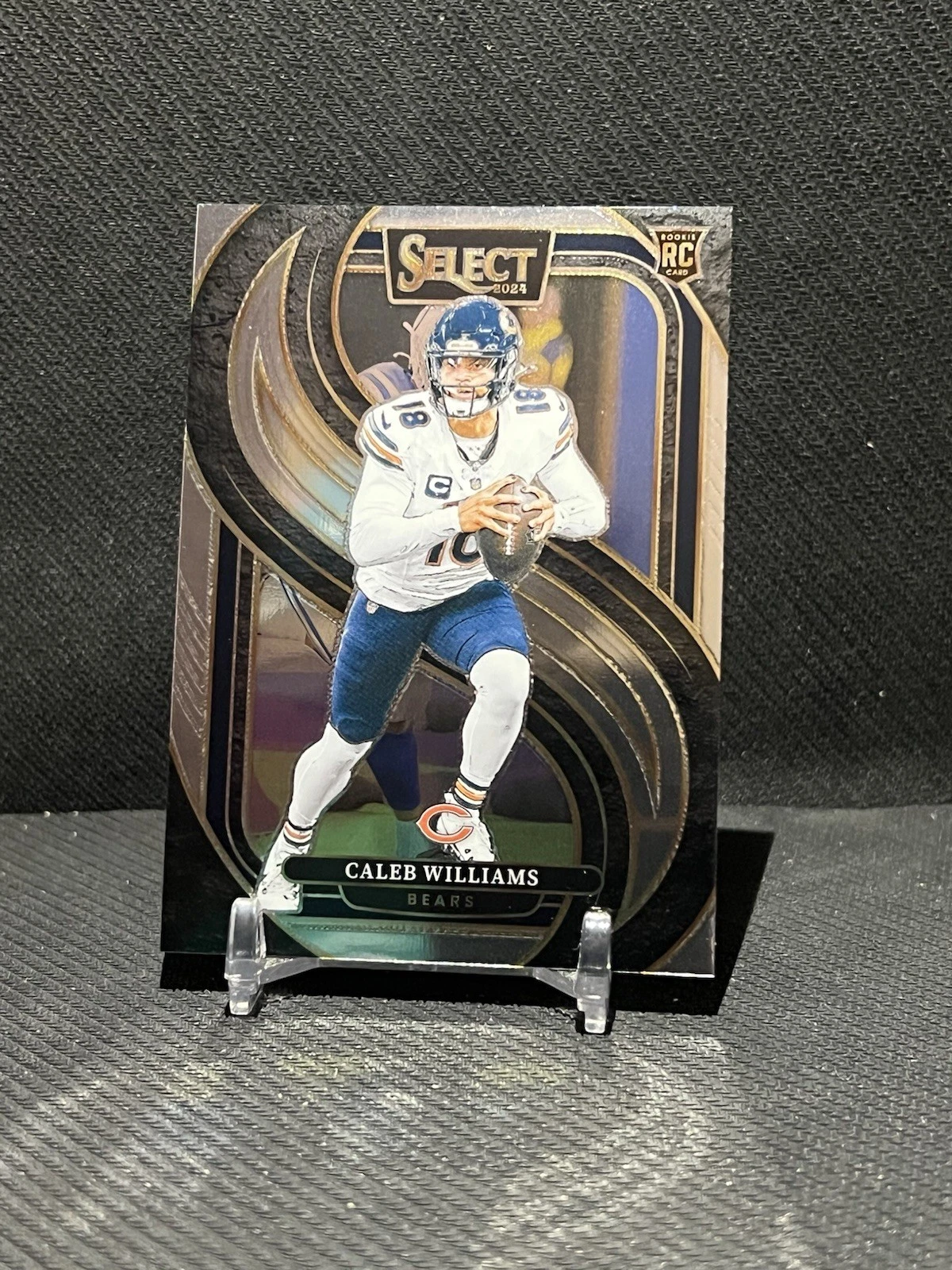 2024 Panini Select Football Caleb Williams Premier Level Base Rookie Card