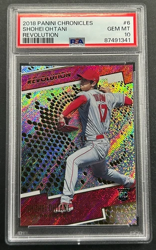 2018 Panini Chronicles - Shohei Ohtani #6 Los Angeles Angels - RC PSA 10