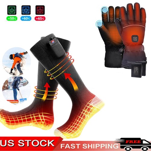 Electric Heated Gloves Rechargeable Battery with APP Electric USB Heated Socks - Picture 23 of 23