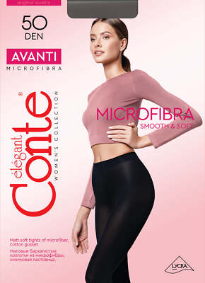Conte Tights Conte Avanti 50 Den - Microfibra Opaque Women's Pantyhose