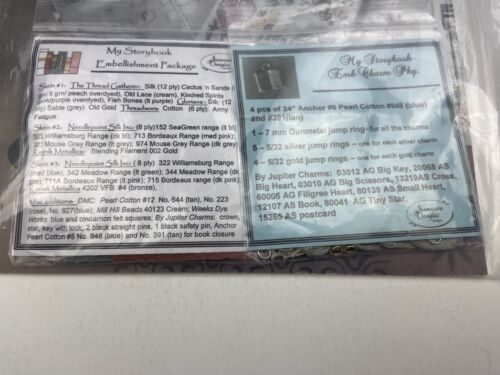 Jeanette Douglas designs My Storybook Sampling Cross Stitch Pattern W Accessory - Picture 3 of 5