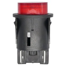 On-off Round Red Lamp Druckschalter f&uuml;r Ferrua Air Compressor Ol227/50