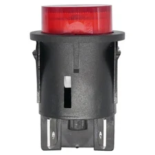 Double Row Round Red Lamp Button Switch US HD for Taurus Compressor AUS3400AC