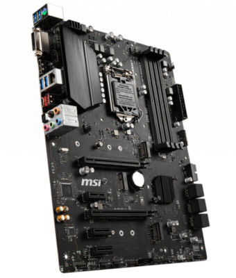 MSI Z390-S01 LGA1151 マザーボード 美品 MSI Z390-S01 動作確認品 CeleronG4900CPU付き