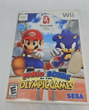 Mario & Sonic at the Olympic Games - Nintendo Wii Game CIB With Manual, CASE 