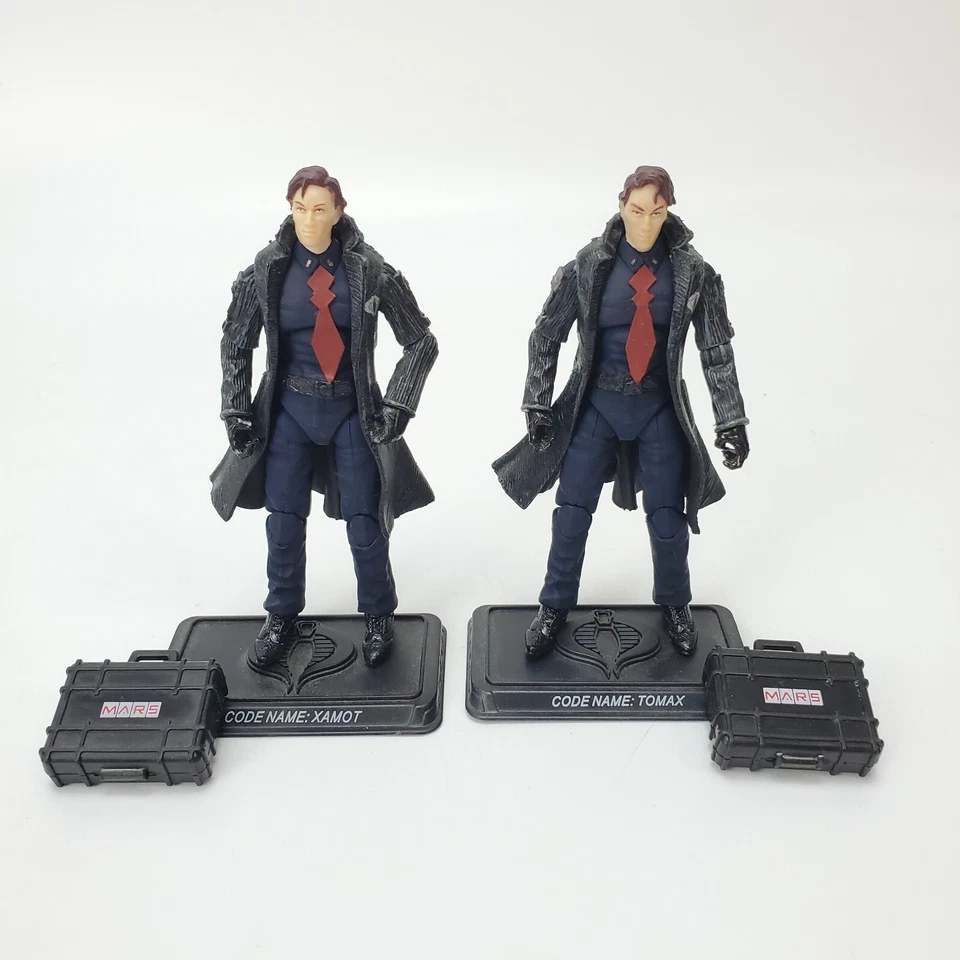 Trajes de abrigo Gi Joe 25th, retro Tomax y Xamot personalizados ARAH COBRA Foto 3 de 4