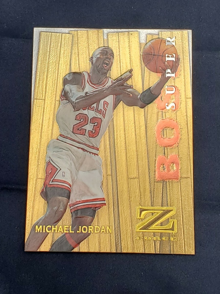 Michael Jordan 1997-98 Skybox Z-Force Super Boss Chicago Michael Jordan 1997-98 Skybox Z-Force Super Boss Chicago
