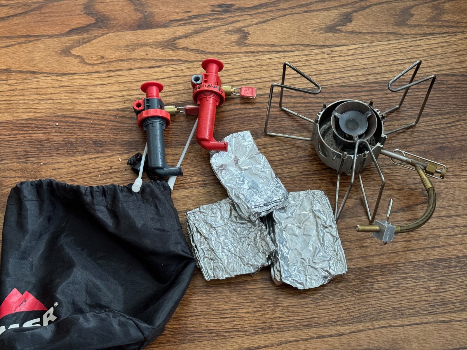 MSR Dragonfly Camping Backpacking Folding Stove eBay