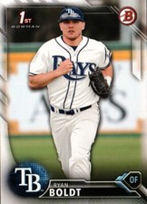 2016 Bowman Draft #BD-118 - Ryan Boldt FBC - Tampa Bay Rays  16-240
