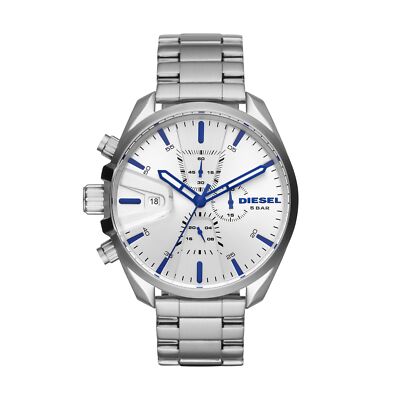 Mens Wristwatch DIESEL MS9 DZ4473 Chrono Stainless Steel 48mm