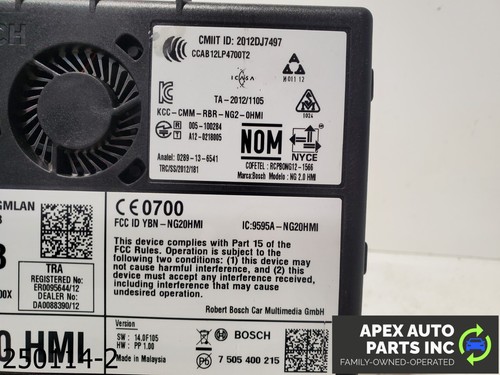 OEM 2013-2017 Buick Regal HMI HUMAN MACHINE INTERFACE MODULE 23228498 - Picture 9 of 9