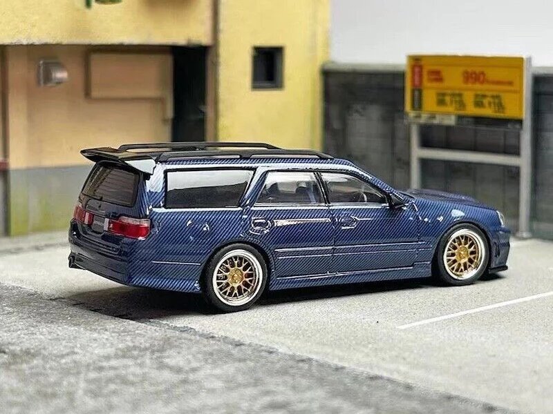 NISSAN Stagea (R34) - blue carbon - Zoom 1:64 | eBay