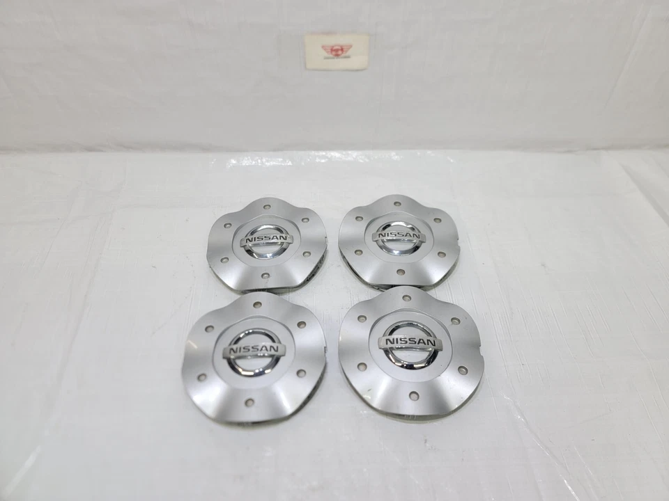 2003 2004 2005 Nissan Murano Wheel Rim Alloy Center Cap Set Of 4 OEM 40315-CA100 - Изображение 2 из 4