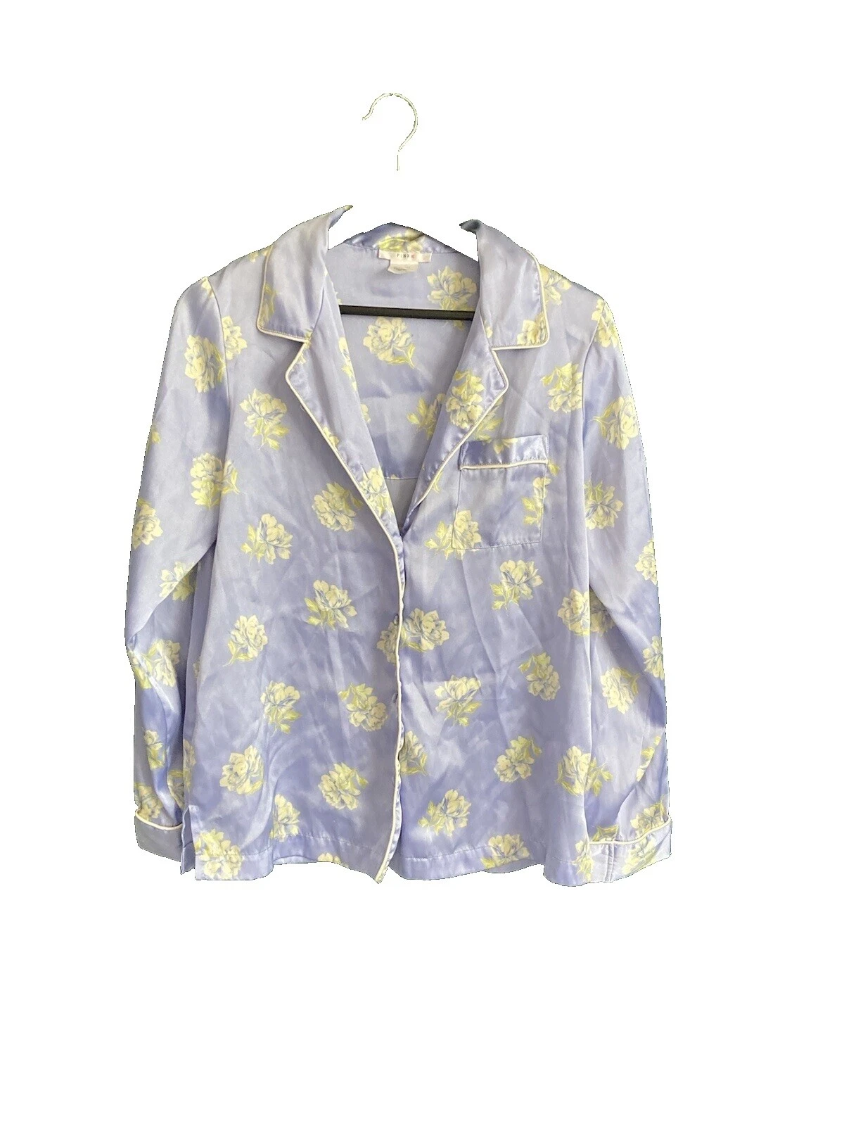 Tamaño Regular PINK Talla S Poliéster Pijamas y batas Floral para De mujer