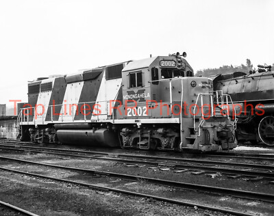 Monongahela Ry #2002 GP38 Brownsville PA 28.07.1976 NEU 8x10 FOTO
