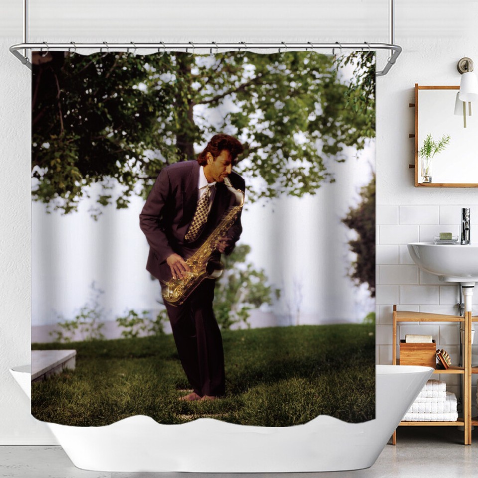 Jeff Goldblum Waterproof Shower Curtain Sets Bathroom Decor Curtain W