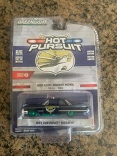 1/64 GREENLIGHT HOT PURSUIT 1963 CHEVROLET BISCAYNE CHASE OHIO STATE