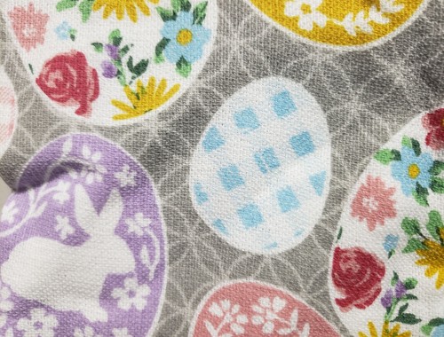 Set Of 2 Same Kitchen Printed Terry Towels(15"x25")MULTICOLOR EASTER EGGS #1, MI - Picture 5 of 14
