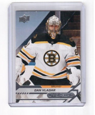 2020-21 UD Overtime Wave One Rookie Base Card # 81 Dan Vladar Boston Bruins (SP)