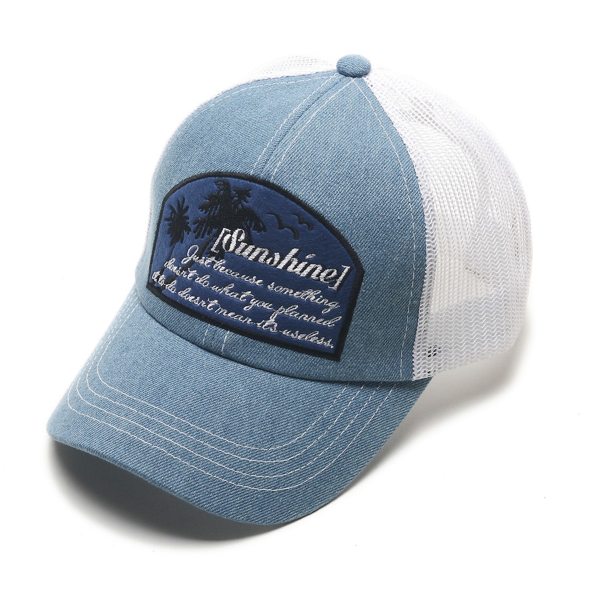 Unisex Mens Sunshine Mesh Baseball Cap Snapback Trucker Hats